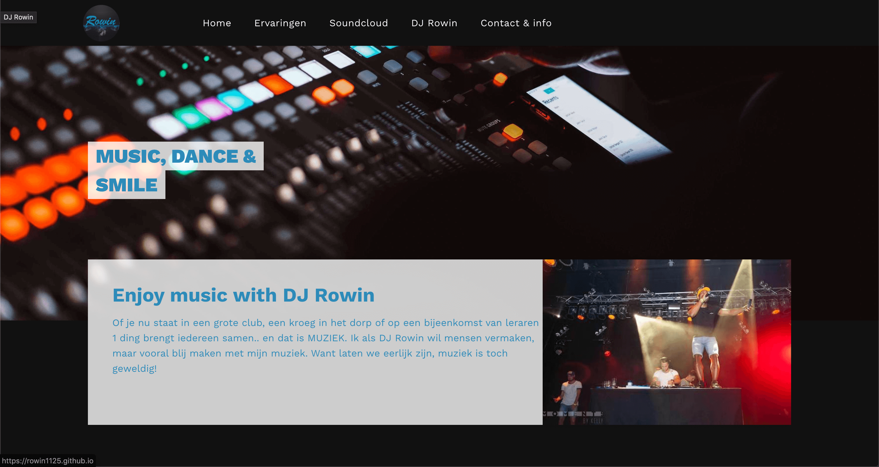 DJ Rowin (old profession of me)